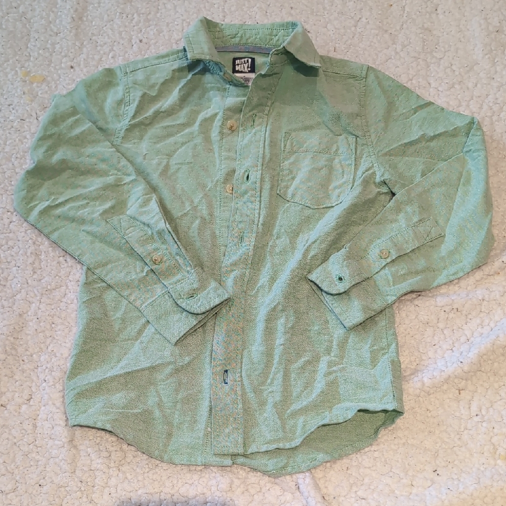 7: Mint Green Button-Up Shirt